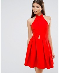 Robe patineuse rouge Oh My Love