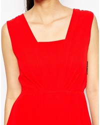 Robe patineuse rouge Wal G