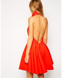 Robe patineuse rouge Finders Keepers