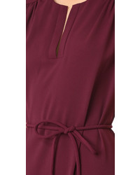 Robe pourpre foncé Amanda Uprichard