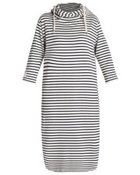 Robe-pull à rayures horizontales grise Mads Nørgaard