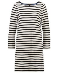 Robe-pull à rayures horizontales noire J.Crew