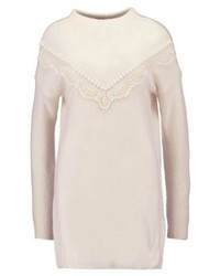 Robe-pull beige Vero Moda