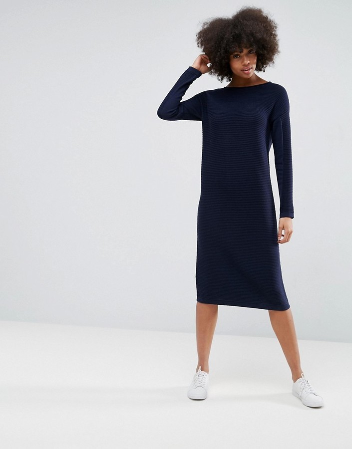 Robe Pull Bleu Marine Asos 42 Asos Lookastic France