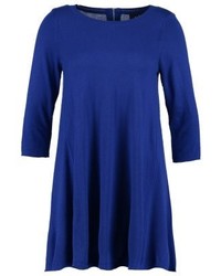 Robe-pull bleue Wallis