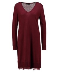 Robe-pull bordeaux Cortefiel