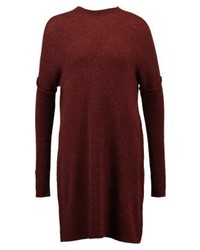 Robe-pull bordeaux Culture