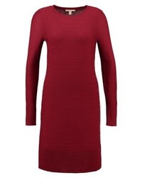 Robe-pull bordeaux Esprit