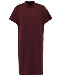 Robe-pull bordeaux Selected Femme