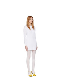 Robe-pull en tricot blanche See by Chloe