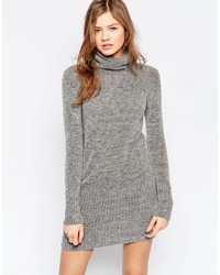Robe-pull en tricot grise B.young