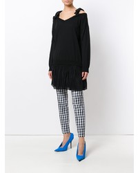 Robe-pull en tricot noire Boutique Moschino