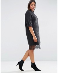 Robe-pull gris foncé Asos