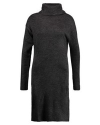 Robe-pull gris foncé Pieces