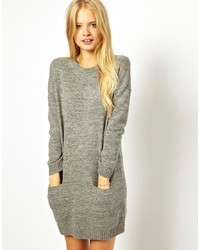 Robe-pull grise Jack Wills