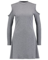 Robe-pull grise New Look