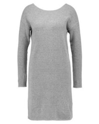 Robe-pull grise Pieces