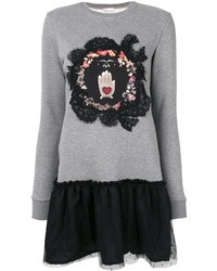 Robe-pull grise RED Valentino
