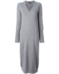Robe-pull grise