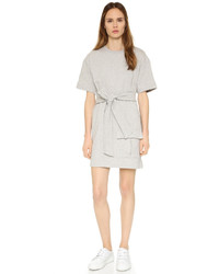 Robe-pull grise MSGM