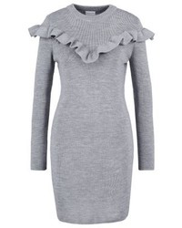 Robe-pull grise Vila