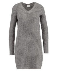 Robe-pull grise Vila