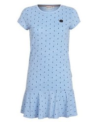 Robe-pull imprimée bleu clair Naketano