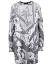 Robe-pull imprimée grise Diesel
