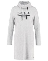 Robe-pull imprimée grise Esprit