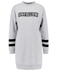 Robe-pull imprimée grise TWINTIP