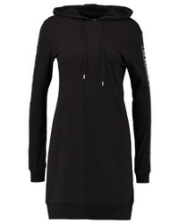 Robe-pull imprimée noire TWINTIP