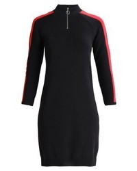 Robe-pull noire TWINTIP