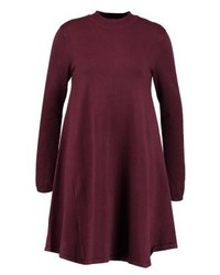 Robe-pull pourpre foncé Pieces