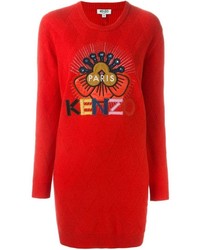 Robe-pull rouge Kenzo