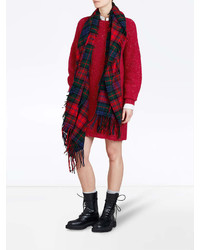 Robe-pull rouge Burberry