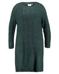 Robe-pull vert foncé Junarose