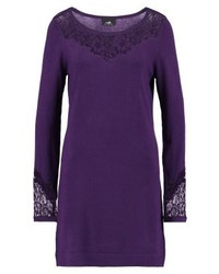 Robe-pull violette Wallis