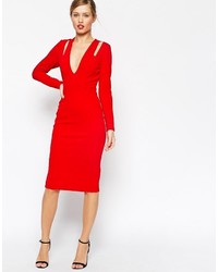 Robe rouge Asos