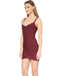 Robe rouge Herve Leger