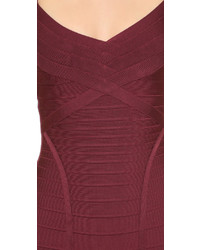 Robe rouge Herve Leger