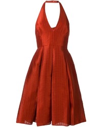 Robe rouge Halston