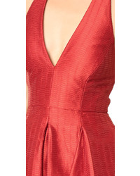 Robe rouge Halston