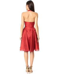 Robe rouge Halston