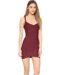 Robe rouge Herve Leger