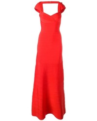 Robe rouge Herve Leger