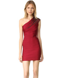 Robe rouge Herve Leger