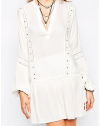 Robe style paysanne blanche