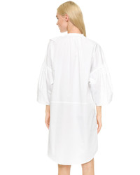 Robe style paysanne blanche Tome
