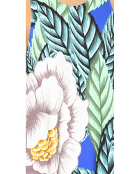 Robe trapèze à fleurs blanche Mara Hoffman
