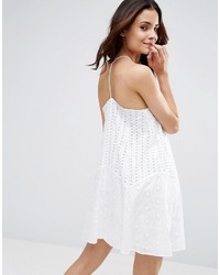 Robe trapèze blanche Asos